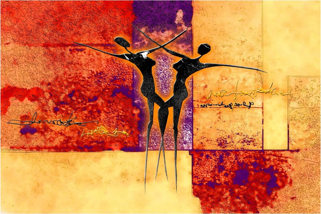 Kép - Afrikai istennő (90x60 cm)