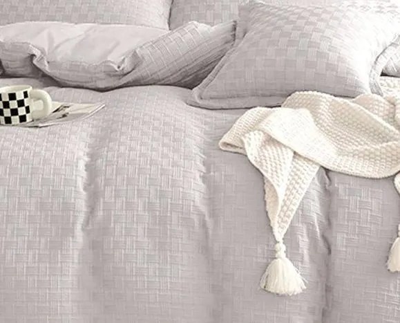 Ágynemű Homa ELITE LIGHT GREY 7 részes 140X200 cm