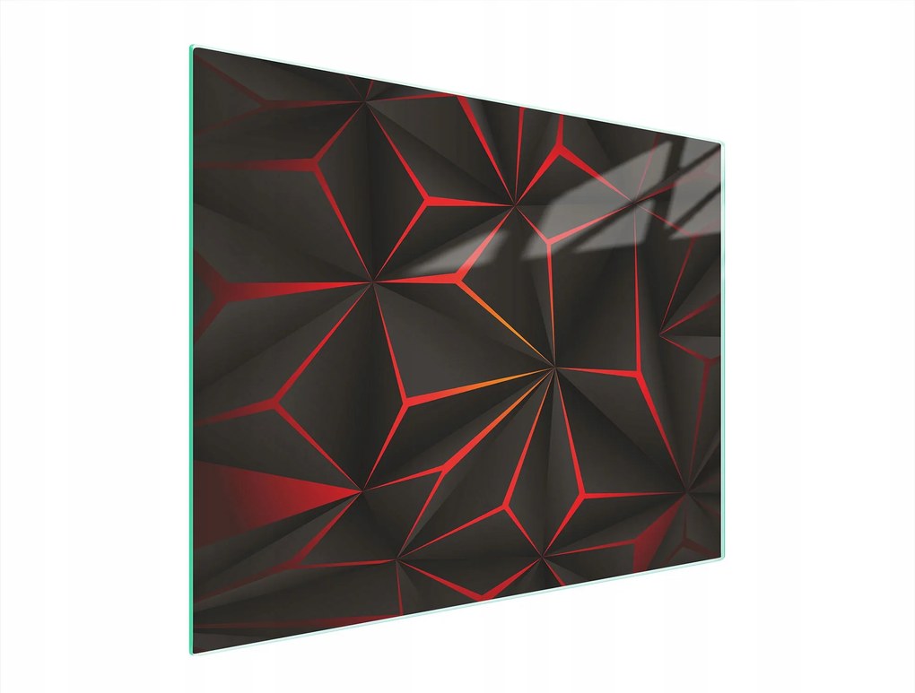 Üveg Vágódeszka 52x40 Mintás Edzett Üveg