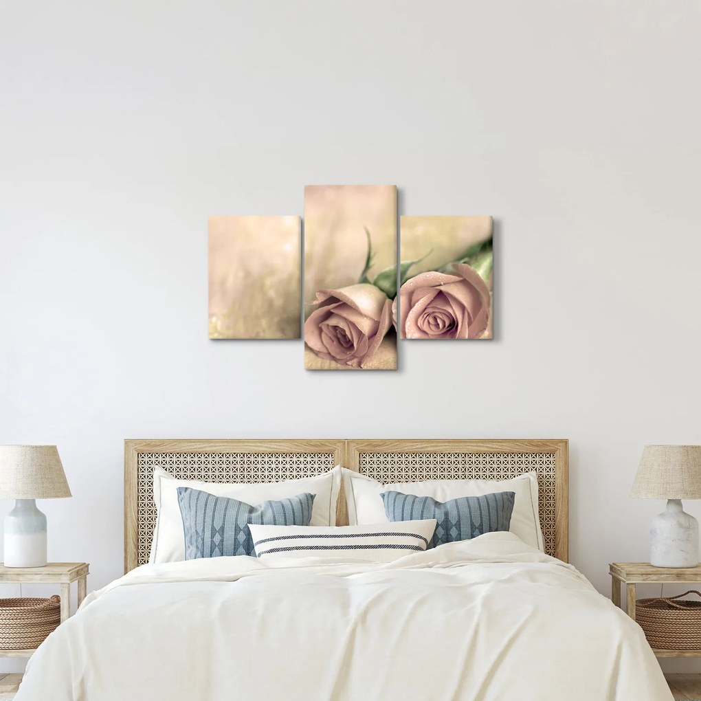 Kép - Finom rózsák (90x60 cm)