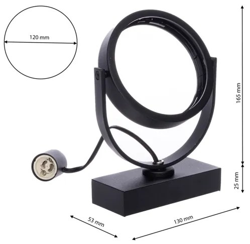 Spotlámpa LUGAR 1xAR111 - GU10/25W/230V