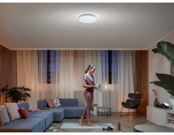 Philips - LED dimmelhető mennyezeti lámpatest Hue ENRAVE L LED/33,5W/230V fehér + távvezérlő