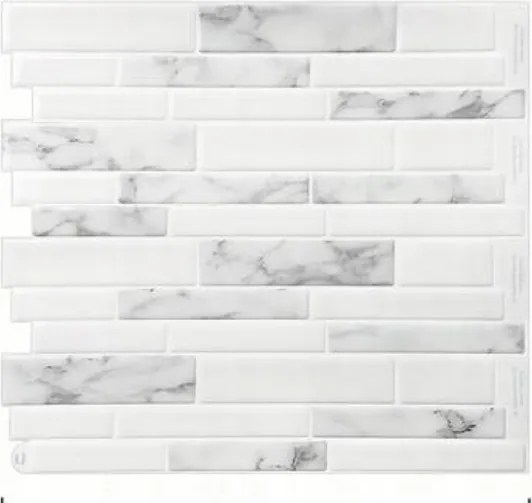 WoStick Öntapadós Falicsempe Konyha, 10 lap, Márvány