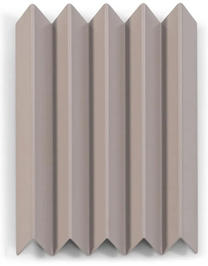 Szürkésbarna fém fali fogas 21 cm Sensu – Spinder Design