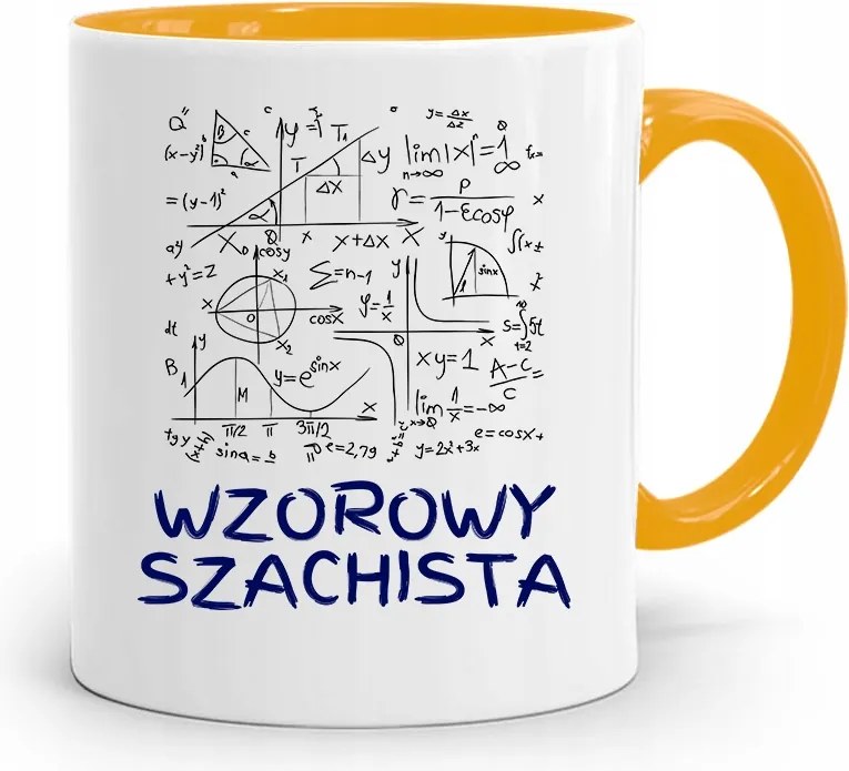 Sakkozóknak Sárga Bögre Születésnapi Ajándéknak, fényképes nyomattal
