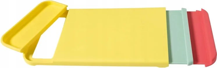 Ernesto Vágódeszka szett 3az1ben tárolóval 35x18,8cm Sárga (29/C-195)