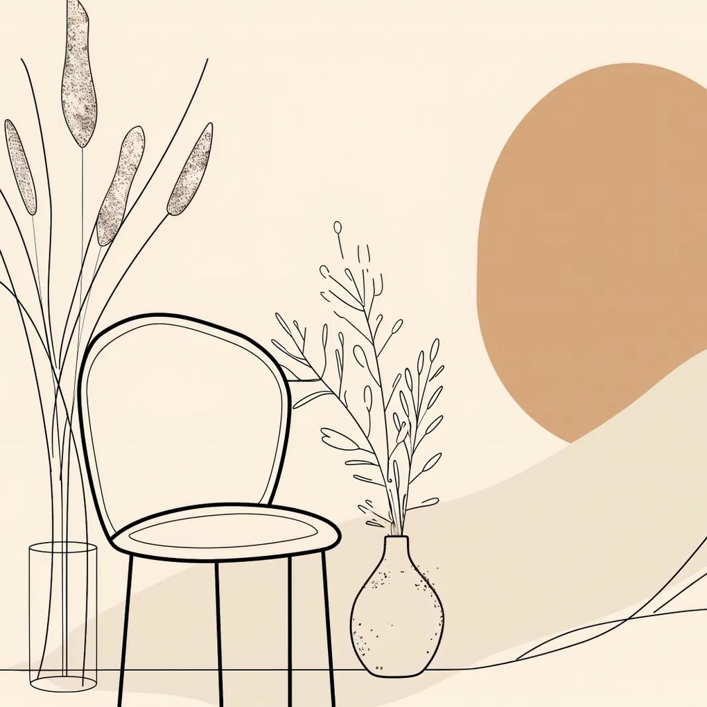 Poszter 90x90cm Nyugodt sarok