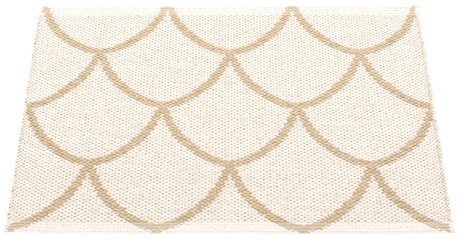Bézs kültéri-beltéri szőnyeg 70x50 cm Kotte Sand – Pappelina