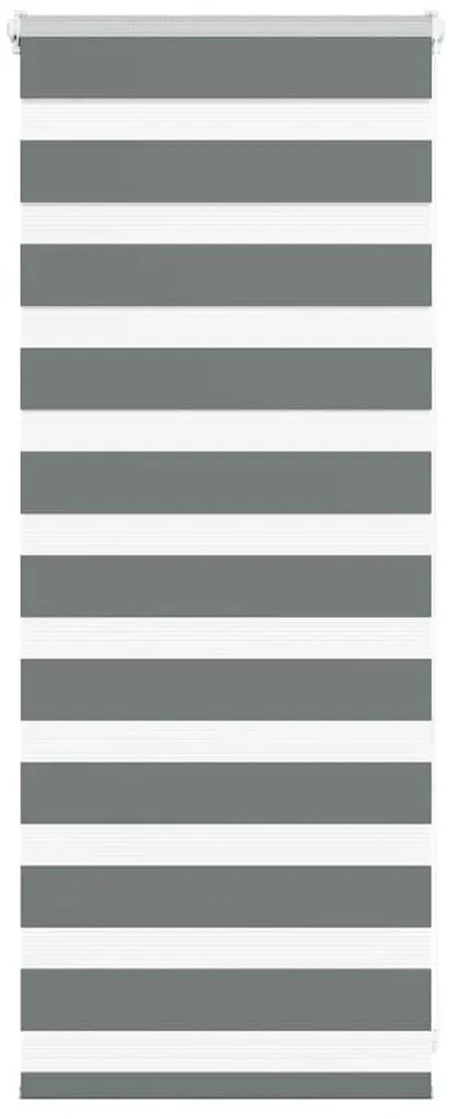 zebrafüggönnyel sötét szürke szövetszélesség 55,9 cm poliészter