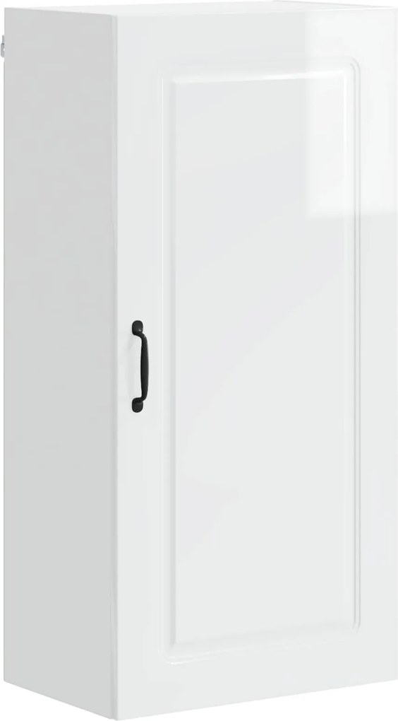 vidaXL Konyhaszekrény Kalmar Magas Fényű Fehér 50 x 31 x 100 cm