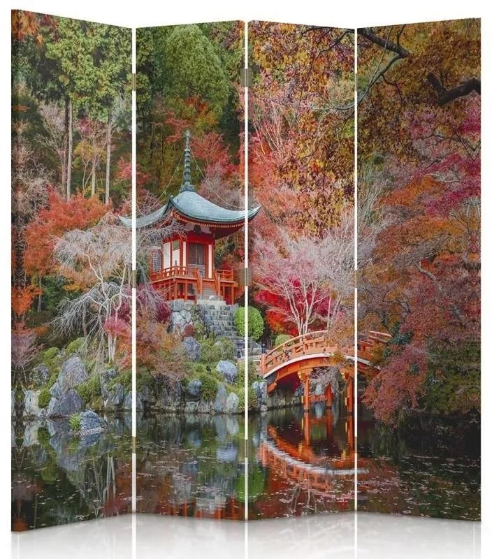 Gario Paraván Japán stílusú kert Méret: 145 x 170 cm, Kivitelezés: Klasszikus paraván