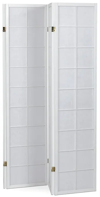 Fehér Tömörfa Paraván. EF-E804 WT