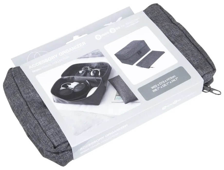 Textil rendszerező készlet utazáshoz 2 db-os – Bigso Box of Sweden