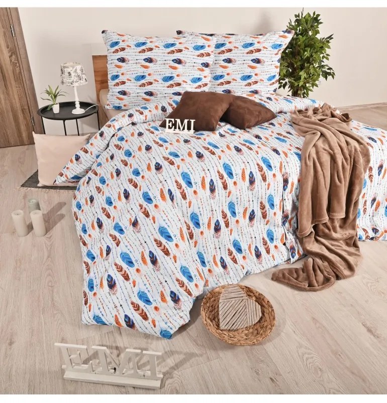 EMI Indiana pamut ágyneműhuzat, A standard egyszemélyes ágy szett tartalma: 1x 140x200 + 1x 70x90