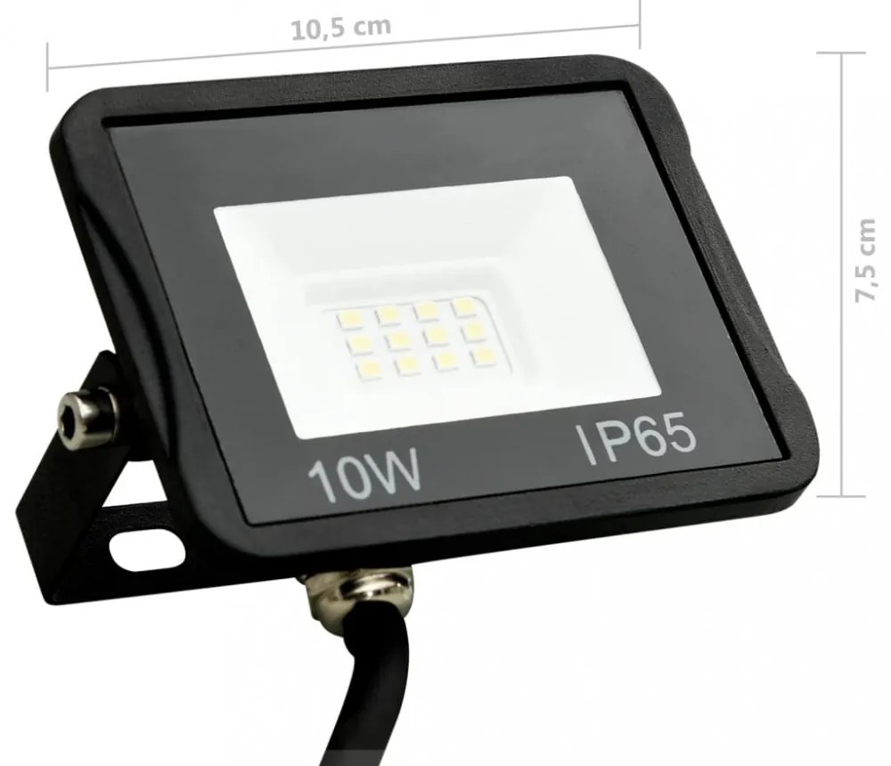 hideg fehér fényű LED reflektor 10 W