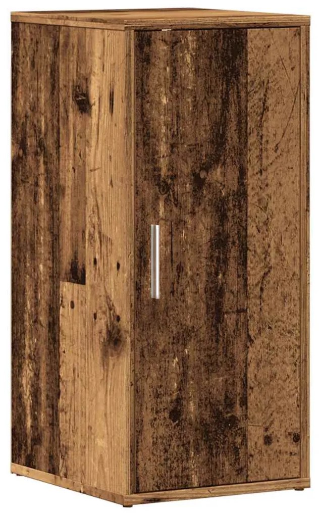 2 db antik fa színű szerelt fa cipősszekrény 32 x 35 x 70 cm