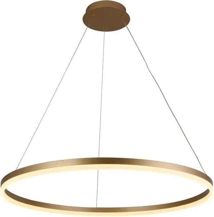 Brilagi - LED dimmelhető, kábelre függesztett csillár CIRCLE LED/55W/230V 3000-6500K arany+távirányító