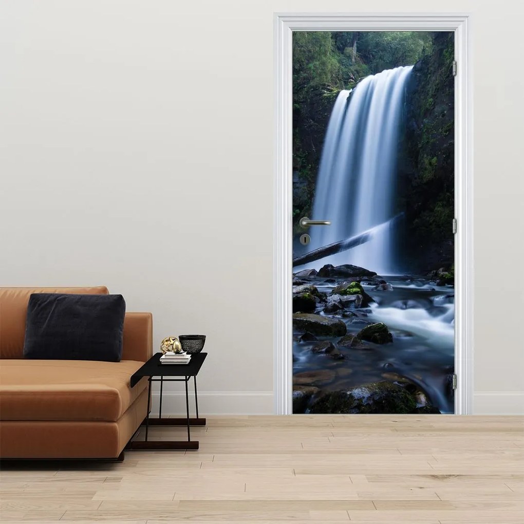 Fotótapéta ajtóra - Vízesés (95x205cm)