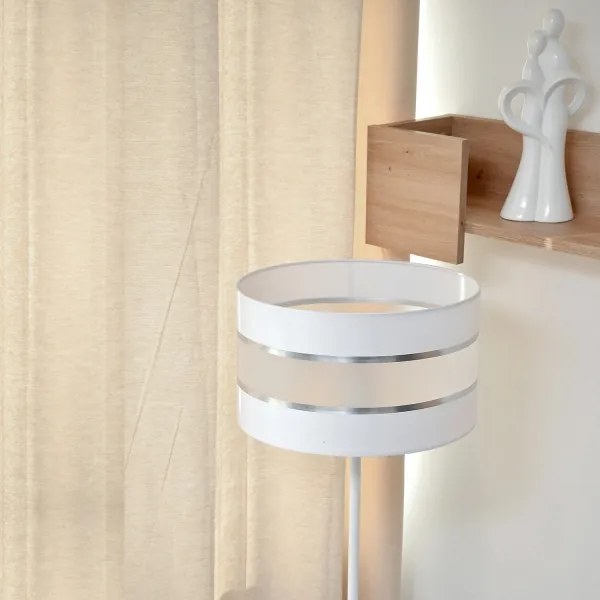 LED Állólámpa HELEN 1xE27/15W/230V fehér