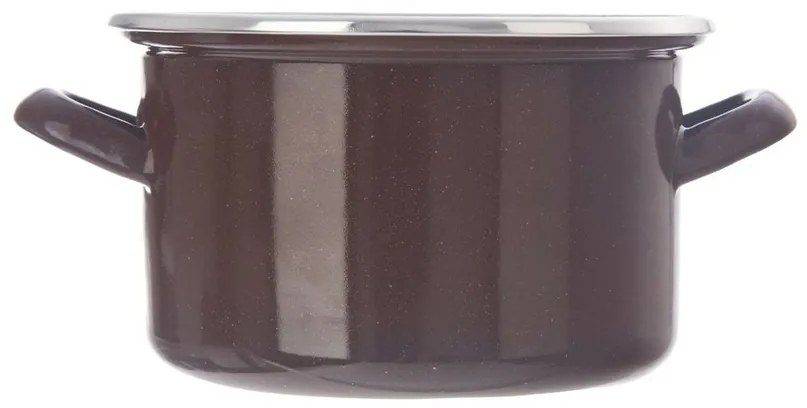 Orion Brown zománcozott edény peremmel, 2 l, 2 l