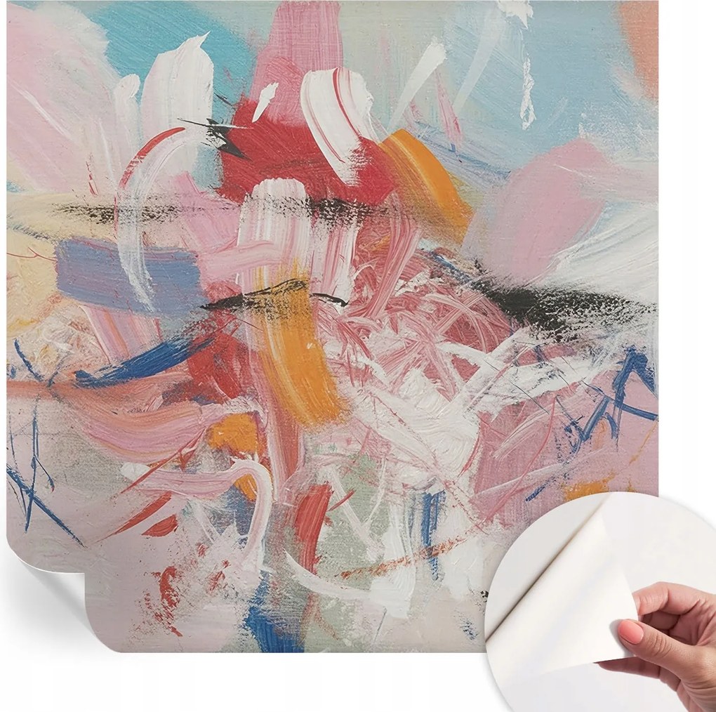 Öntapadós fotótapéta Egyszerű összeszerelés Harmonikus absztrakt 250x250 cm