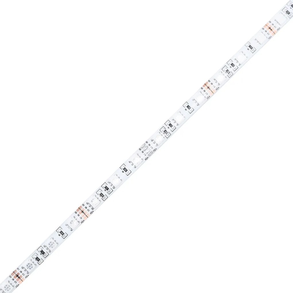 fekete szerelt fa íróasztal LED-világítással 140 x 55 x 91 cm