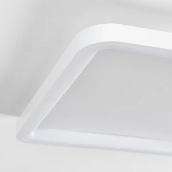 Brilagi - LED dimmelhető mennyezeti lámpa FALCON SLIM LED/50W/230V 50x50 cm fehér + távirányítóval