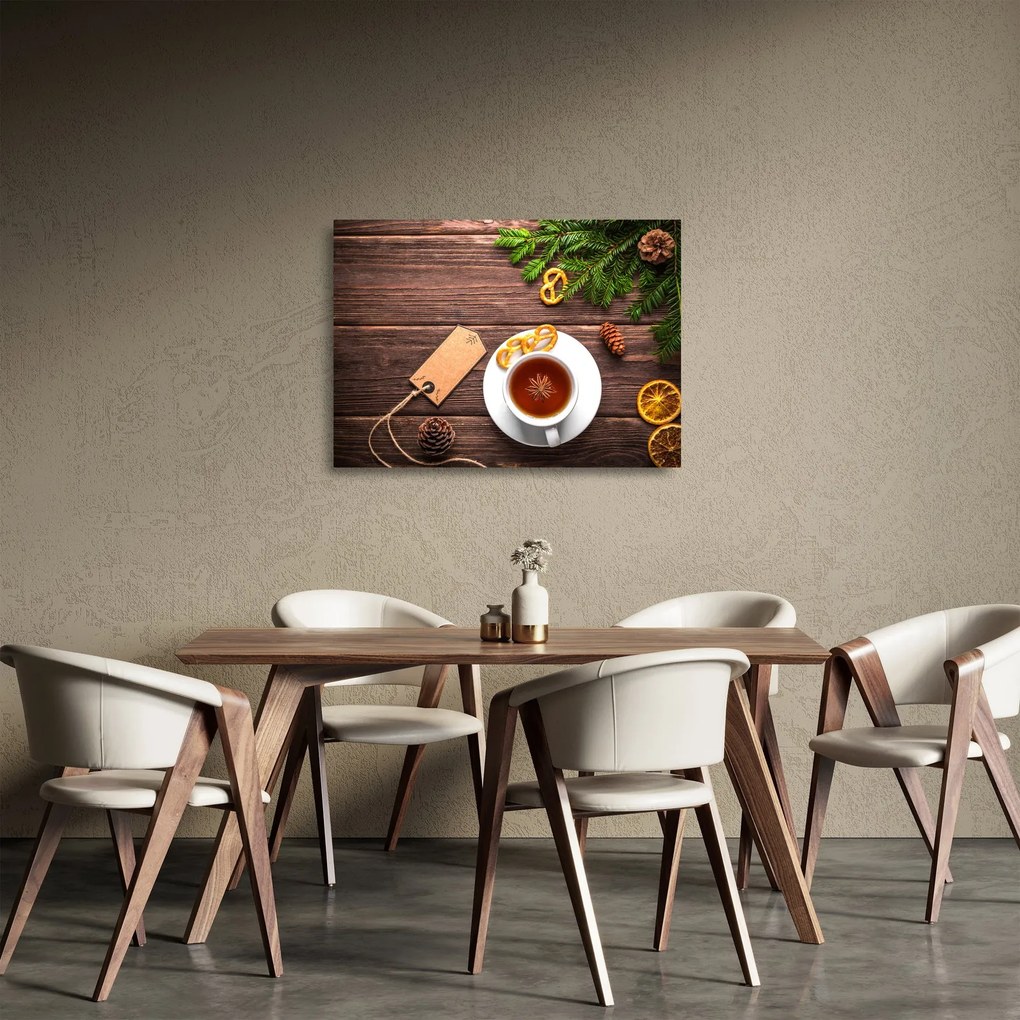 Kép - bögre és dekoráció (üvegen) (70x50 cm)