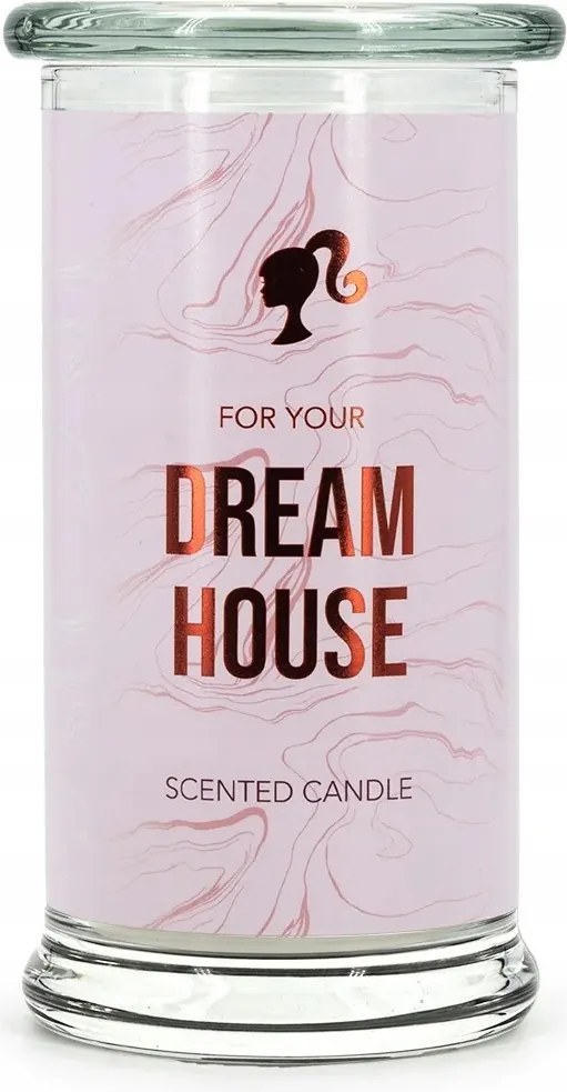 Barbie Dreamhouse Haribo illatgyertya 400g