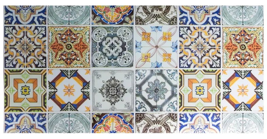 Fali öntapadós panel szett 6 db-os 60x30 cm Patchwork – SP TREND