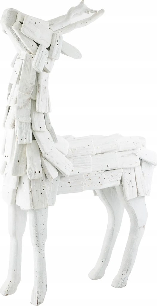 Rénszarvas Karácsonyi Figura, fa, XL
