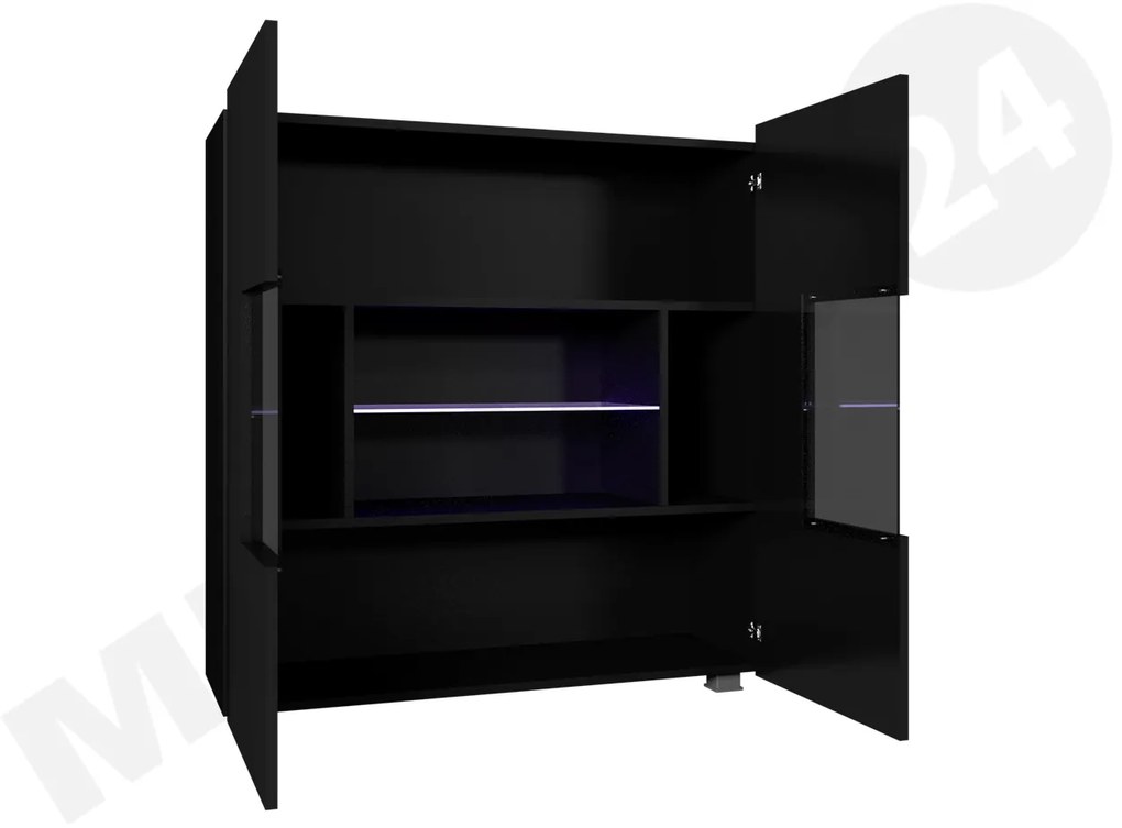 Vitrin Brenali BR01 (arany tölgy) (fehér LED világítás). 1053849