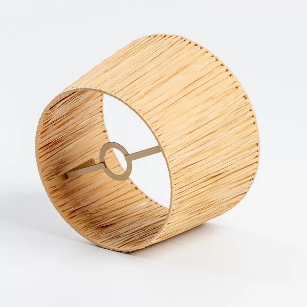 Eglo 781157 - KERIA univerzális búra, Ø 30 cm, raffia