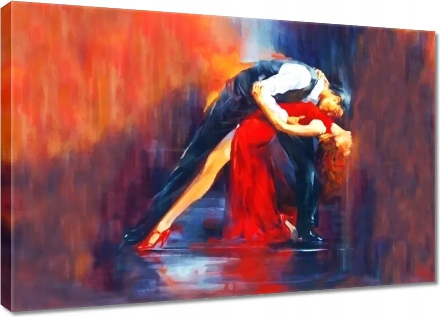 Vászonkép 60x40 Szenvedélyes tánc