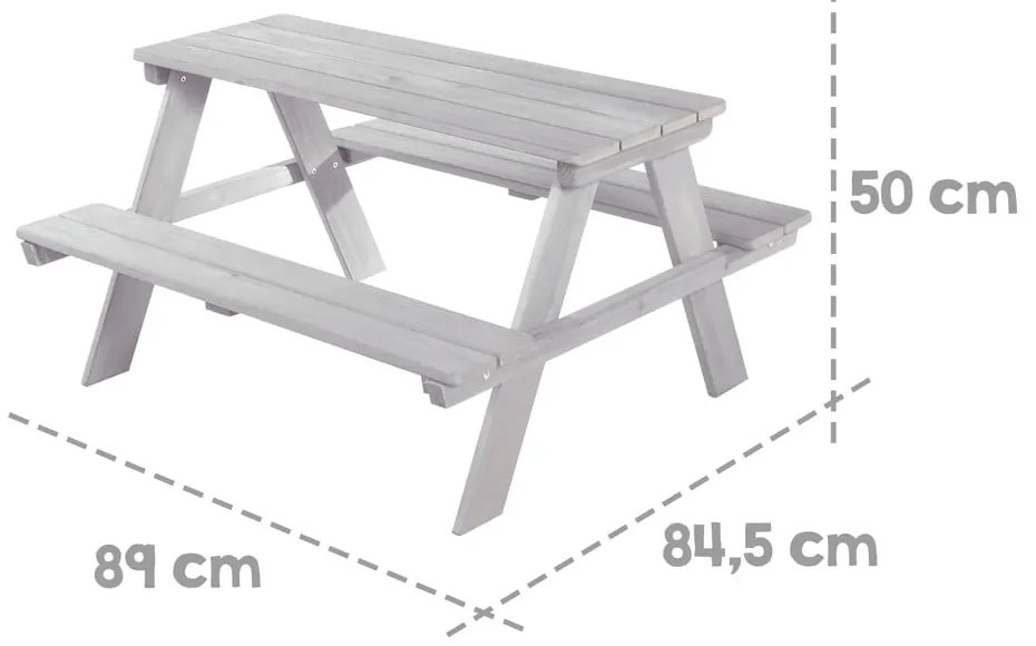 Gyerek kerti bútorszett Outdoor+ – Roba