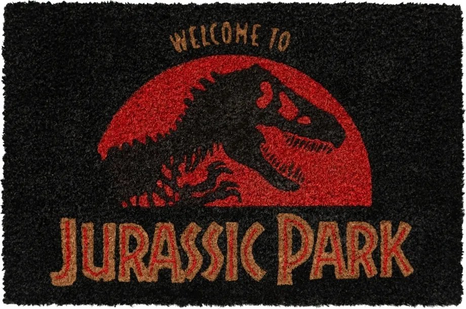 Üdvözlő lábtörlő, Jurassic Park
