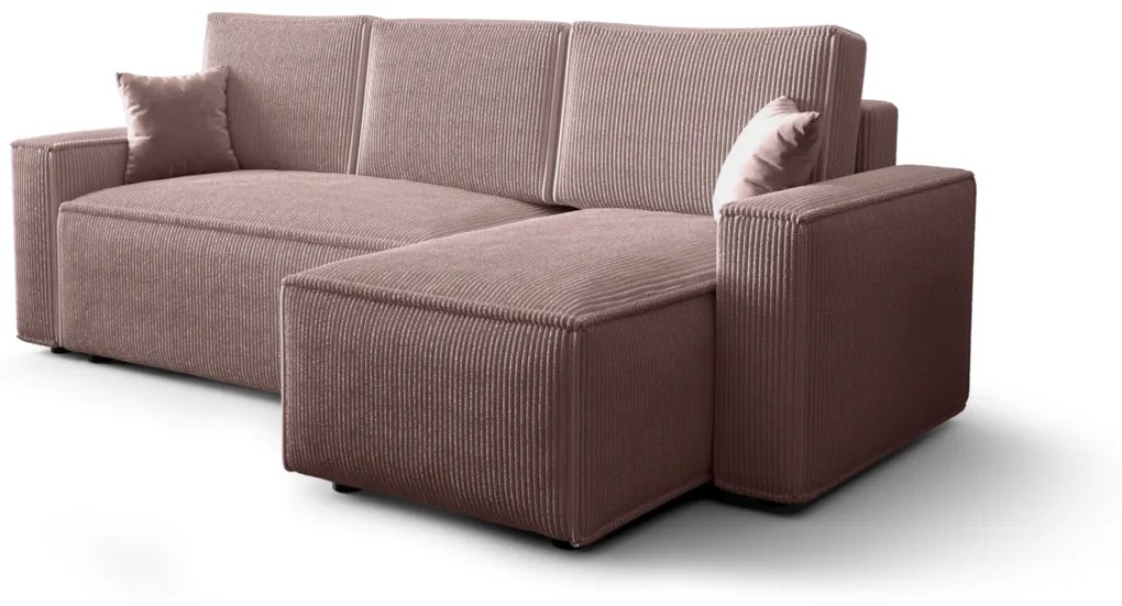 JAMBRO sarokülőgarnitúra, 237x90x140, poso 27