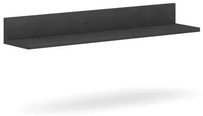 Nappali szekrénysor BRICK barna/fekete