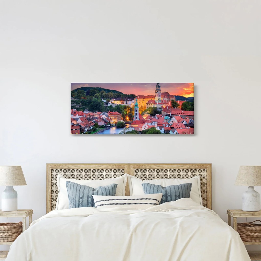 Kép - Český Krumlov (120x50 cm)