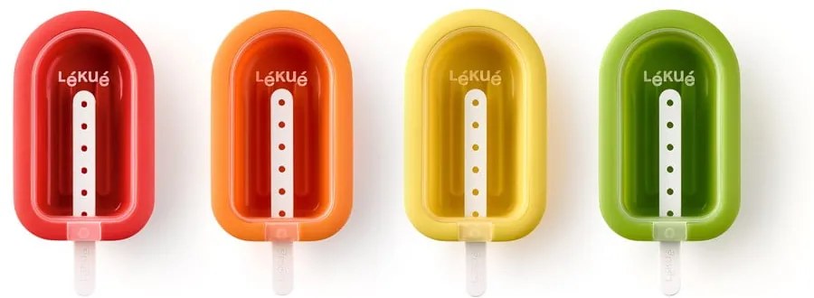 Szilikon jégkrémkészítő forma szett 4 db-os – Lékué