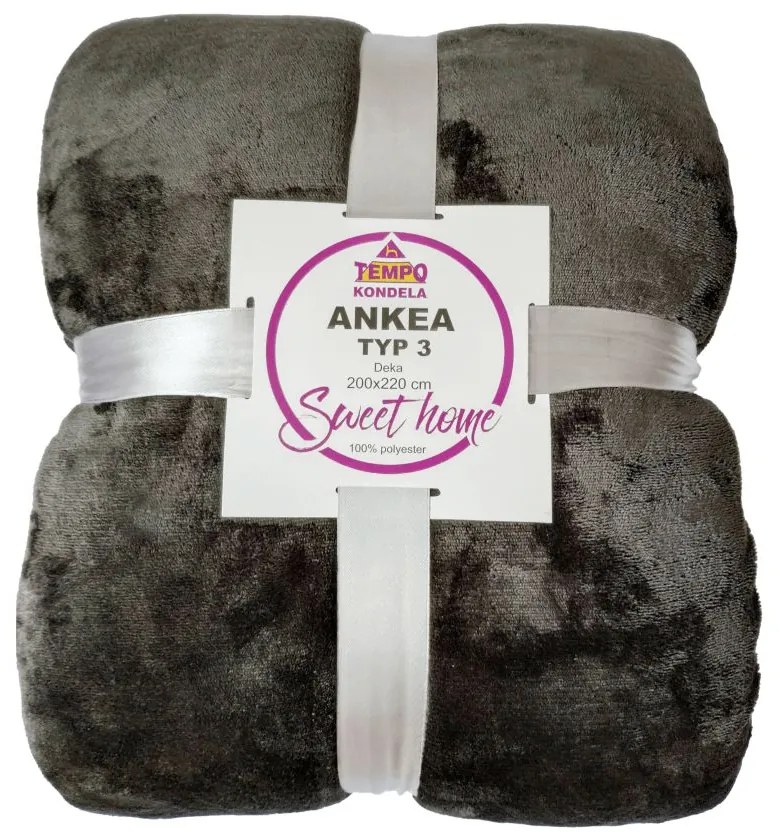 Kétoldalas takaró, szürke, ANKEA TÍPUS 3