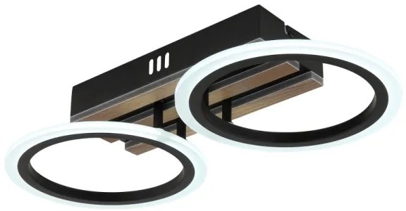 Globo 67360D2 - LED mennyezeti lámpatest BLEVINS 15W/230V 3000/4200/600K 21x44,5 cm