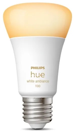 Fényerőszabályozható LED izzó Philips Hue WHITE AMBIANCE E27/8W/230V 2200-6500K