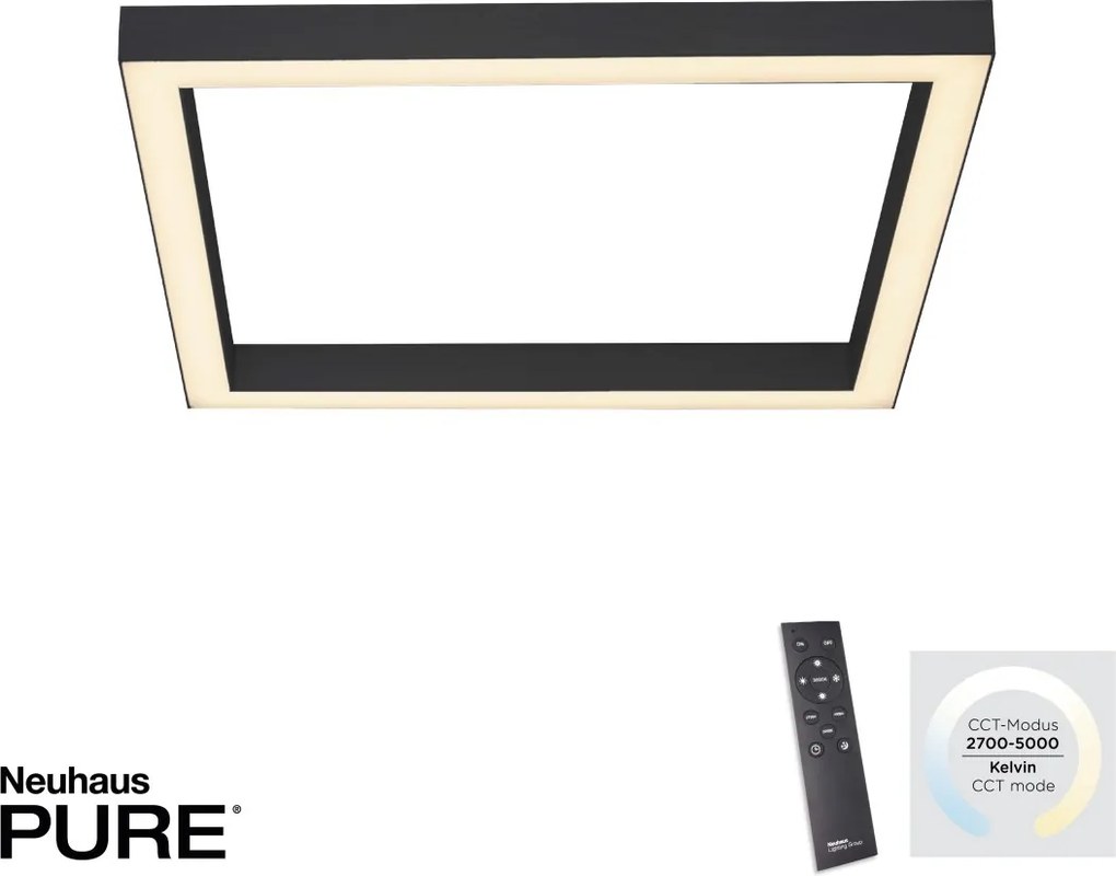 Paul Neuhaus modern mennyezeti lámpa pure-lines antracit pln6022-13