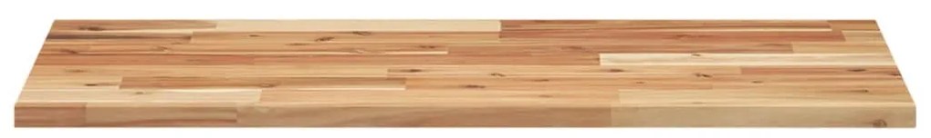 2 db olajbevonatú tömör akácfa függőpolc 100 x 40 x 2 cm