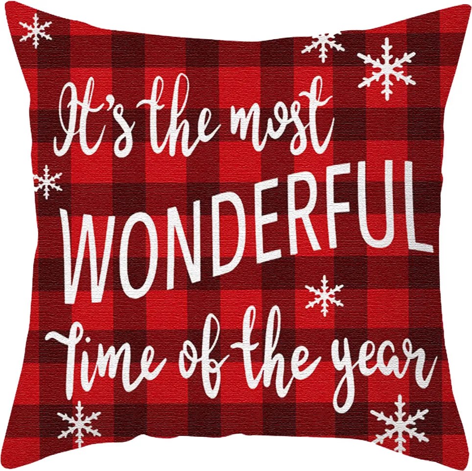 Karácsonyi díszpárnahuzat 45 x 45