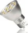 Led izzó GU11 4W=30W Meleg