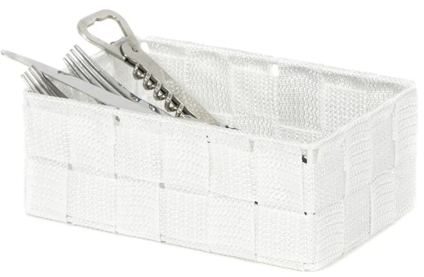 Compactor M TEX tároló rendszerező fiókba, 18 x 12 x 7 cm, fehér, M