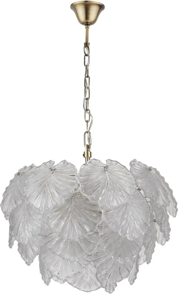 Dar Lighting glamour modern függeszték courtney antik sárgaréz darcou2375