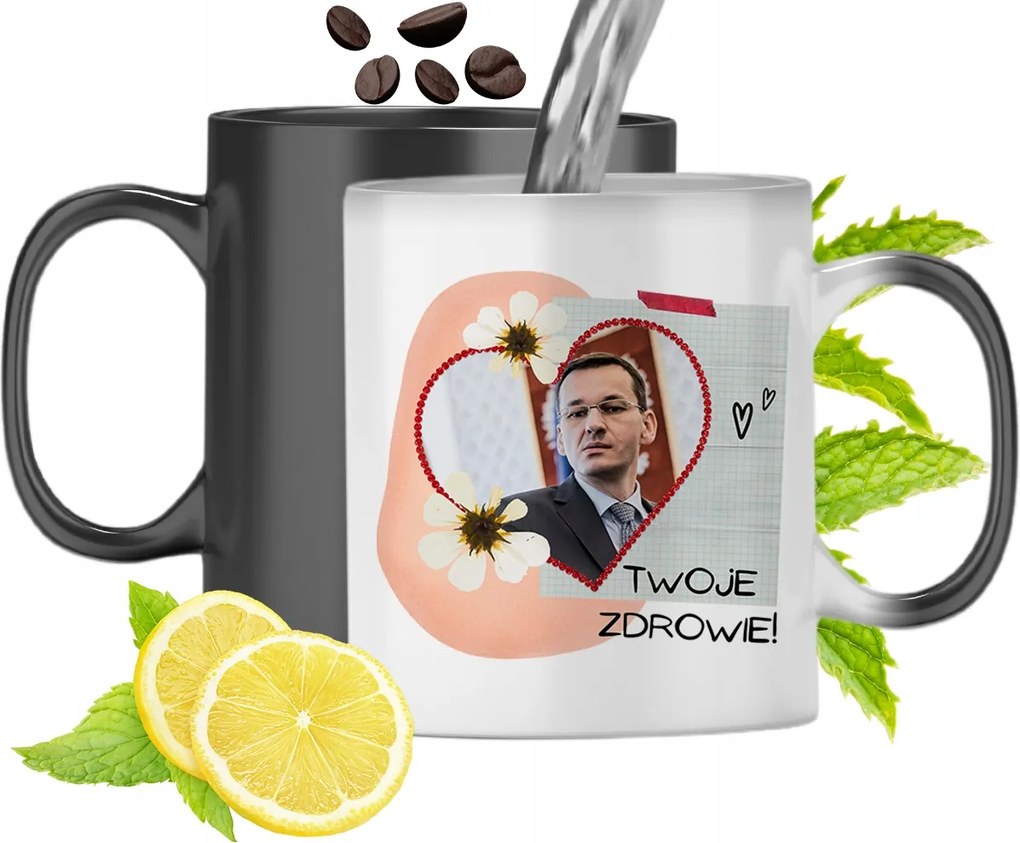 Mágikus Színváltós Bögre fényképes nyomtatással